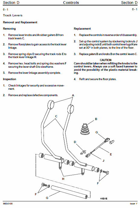 JCB 8013, 8015, 8017, 8018 Mini Excavator Service Manual Workshop Guide