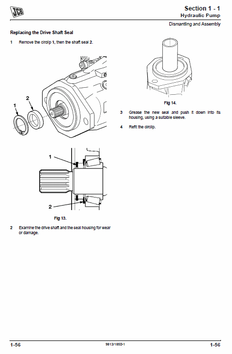 JCB 8040ZTS, 8045ZTS, 8050ZTS, 8055ZTS Mini Excavator Service Manual Workshop Guide