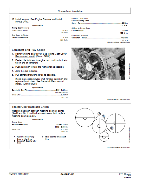 John Deere 27D Excavator Repair Technical Manual Workshop Guide