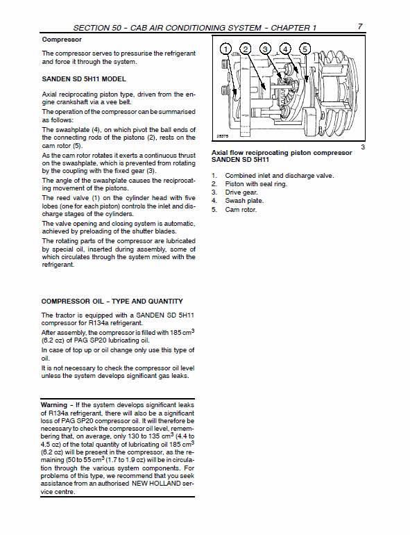 New Holland TN80F, TN90F, TN95F Tractor Service Manual Workshop Guide