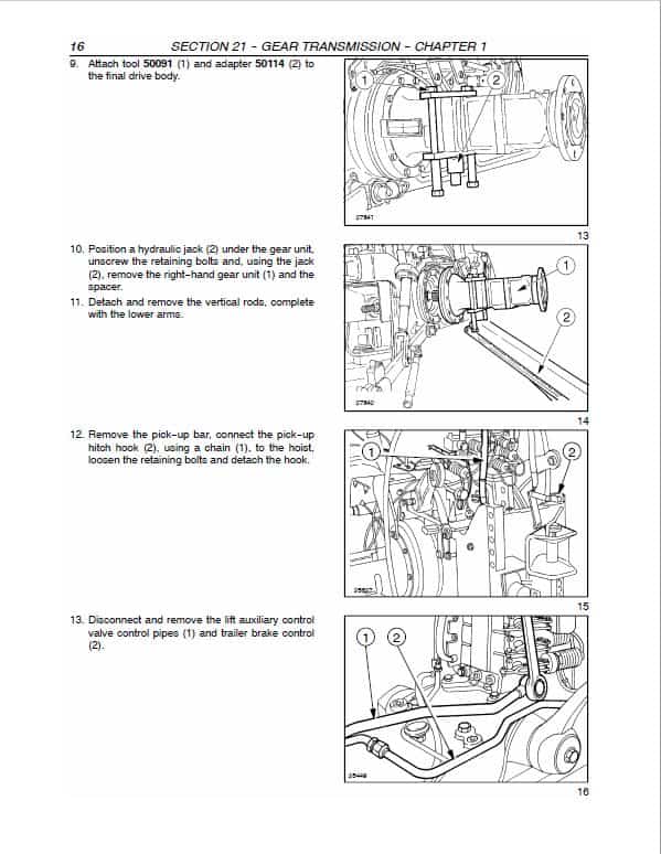 Case Farmall 65C, 75C, 85C, 95C Tractor Service Manual Workshop Guide