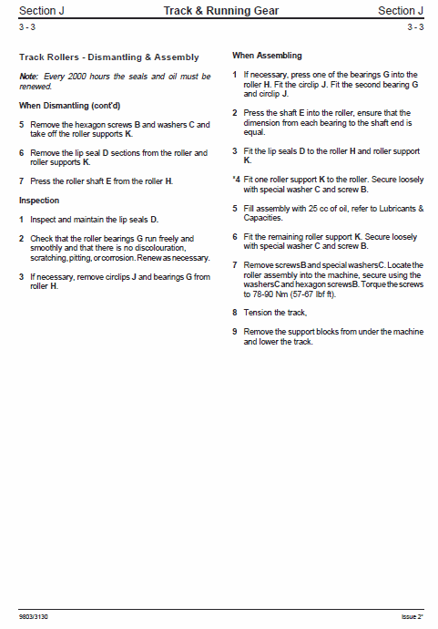 JCB 801.4, 801.5, 801.6 Mini Excavator Service Manual Workshop Guide