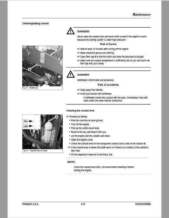 Gehl GE 383Z Excavator Repair Service Manual