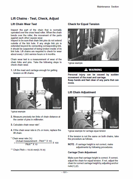 Doosan Daewoo B20S-3, B25S-3, B30S-3 Forklift Repair Service Manual Workshop Guide