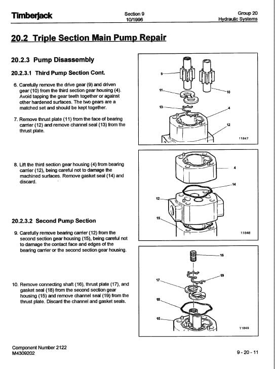 Timberjack 330, 430 Knuckle Boom Loader Service Repair Manual Workshop Guide