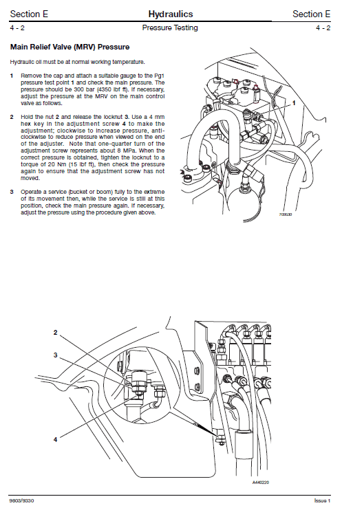 JCB 8080 Midi Excavator Service Manual Workshop Guide