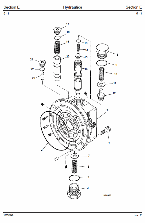 JCB 802, 802.4, 802 Super Mini Excavator Manual Workshop Guide
