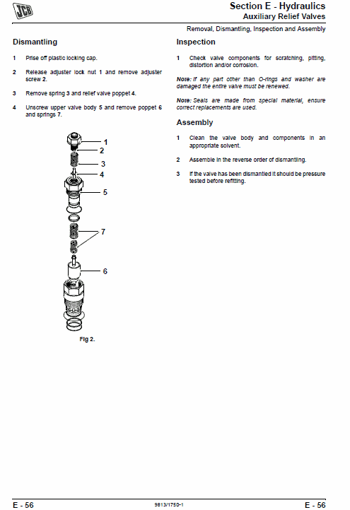 JCB 8061 Mini Excavator Service Manual Workshop Guide