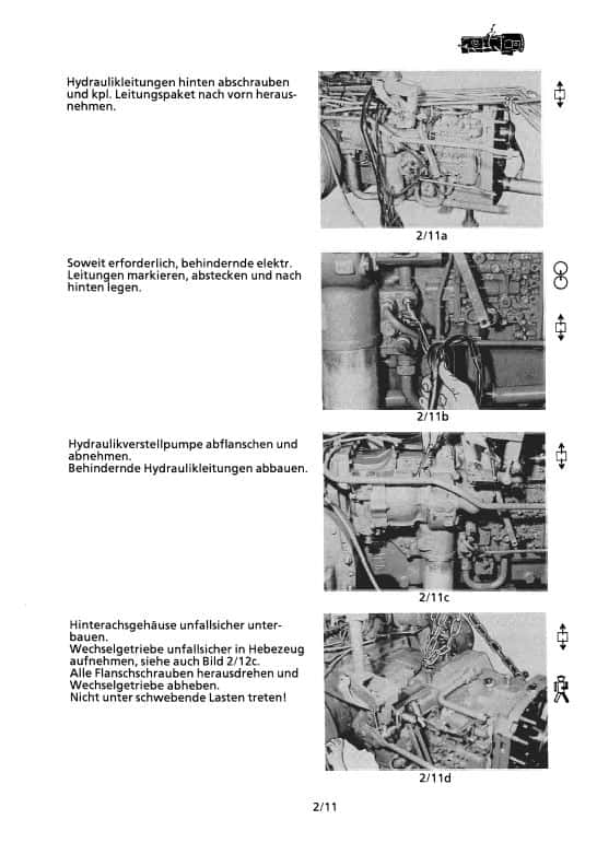 Fendt 816, 818, 822, 824 Favorit COM I Tractors Workshop Repair Manual Workshop Guide