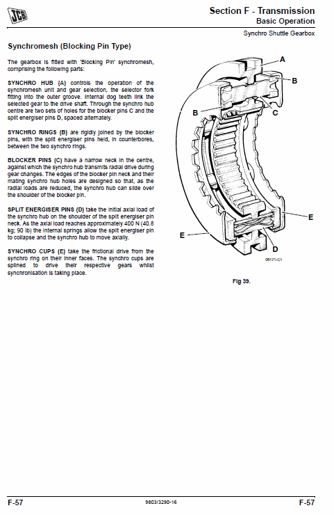 JCB 3C, 3CX, 4CX Backhoe Loader Service Repair Manual (960001 to 1625999) Workshop Guide