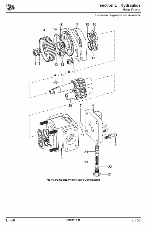 JCB 526, 526S, 528-70, 528S Loadall Service Manual Workshop Guide