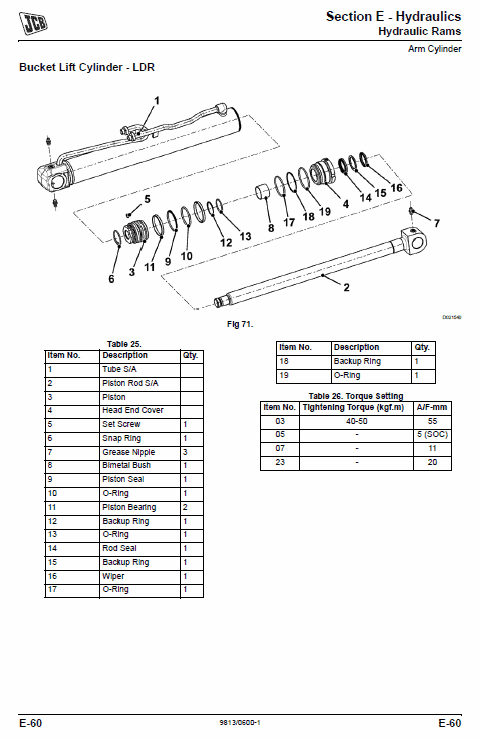 JCB 2DX Backhoe Loader Service Manual Workshop Guide