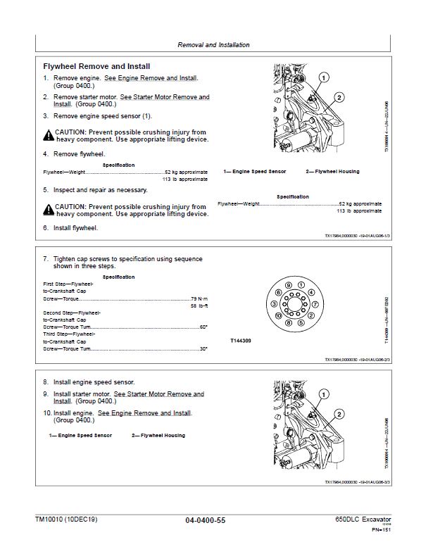 John Deere 650DLC Excavator Repair Technical Manual Workshop Guide