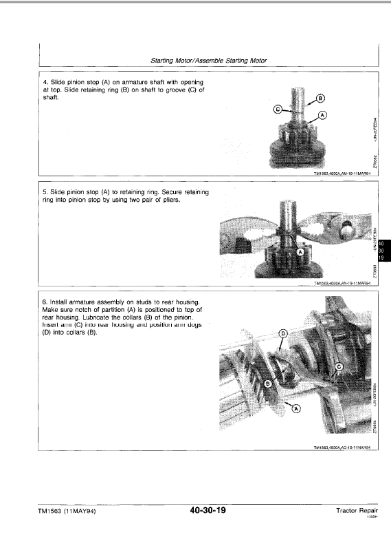 John Deere 2000, 2100, 2200, 2300, 2400 Tractors Repair Technical Manual Workshop Guide
