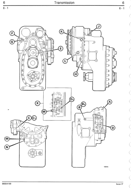 JCB 410, 412, 415, 420, 425, 430 Wheeled Loader Service Manual Workshop Guide