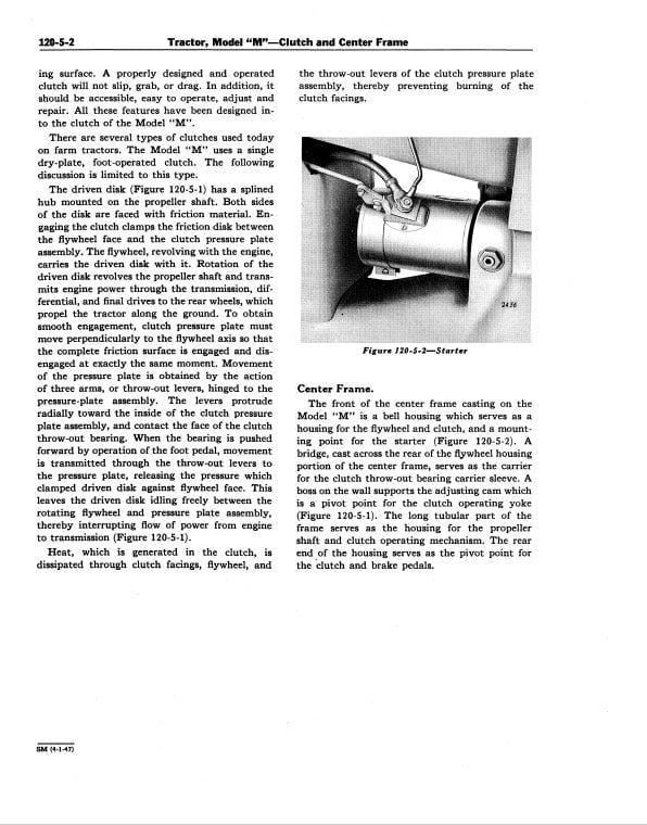 John Deere M Tractor Service Repair Manual Workshop Guide