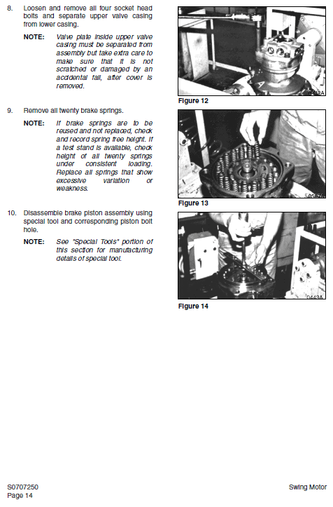 Doosan Daewoo Solar S210W-V Excavator Service Manual Workshop Guide
