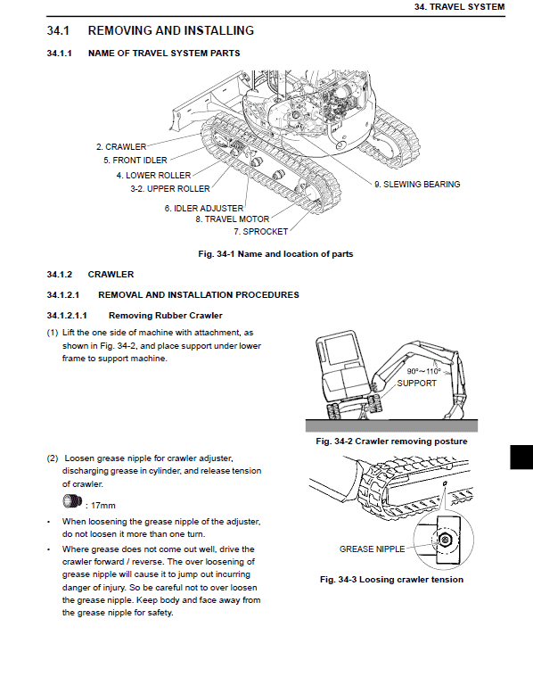 Kobelco SK27SR-5 Hydraulic Excavator Repair Service Manual Workshop Guide