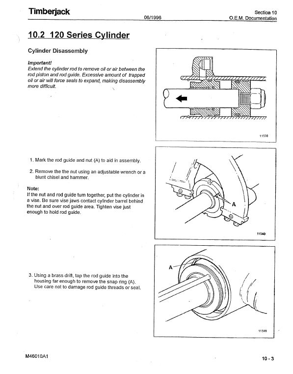 Timberjack 360, 460 Skidder Service Repair Manual (SN 96200 and up) Workshop Guide