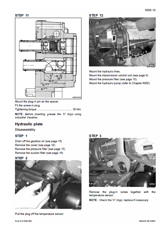 New Holland TVT 135, TVT 145, TVT 155 Tractor Service Manual Workshop Guide