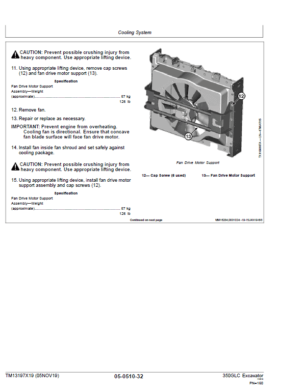 John Deere 350GLC Excavator Repair Technical Manual (PIN: 1F9350GX_C808001 & D808001 – ) Workshop Guide