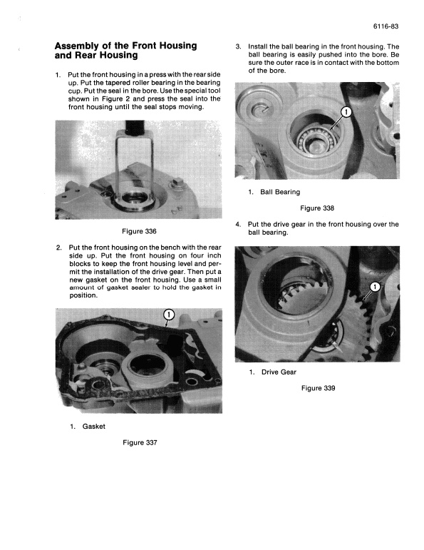 Case W11 Loader Service Manual Workshop Guide