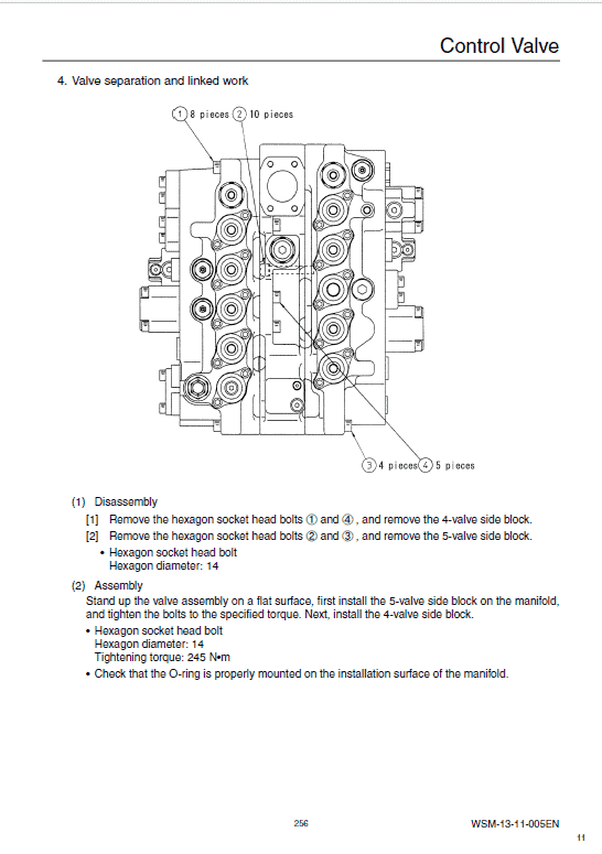 Sumitomo SH700LHD-5 Hydraulic Excavator Repair Service Manual