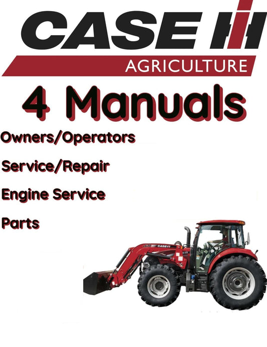 CASE IH 105C FARMALL TRACTOR MANUAL OPERATOR SERVICE PARTS ENGINE REPAIR