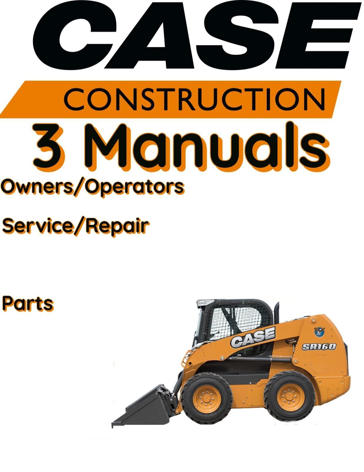 CASE 1835C SKID STEER MANUAL OPERATOR SERVICE PARTS SHOP REPAIR OWNERS