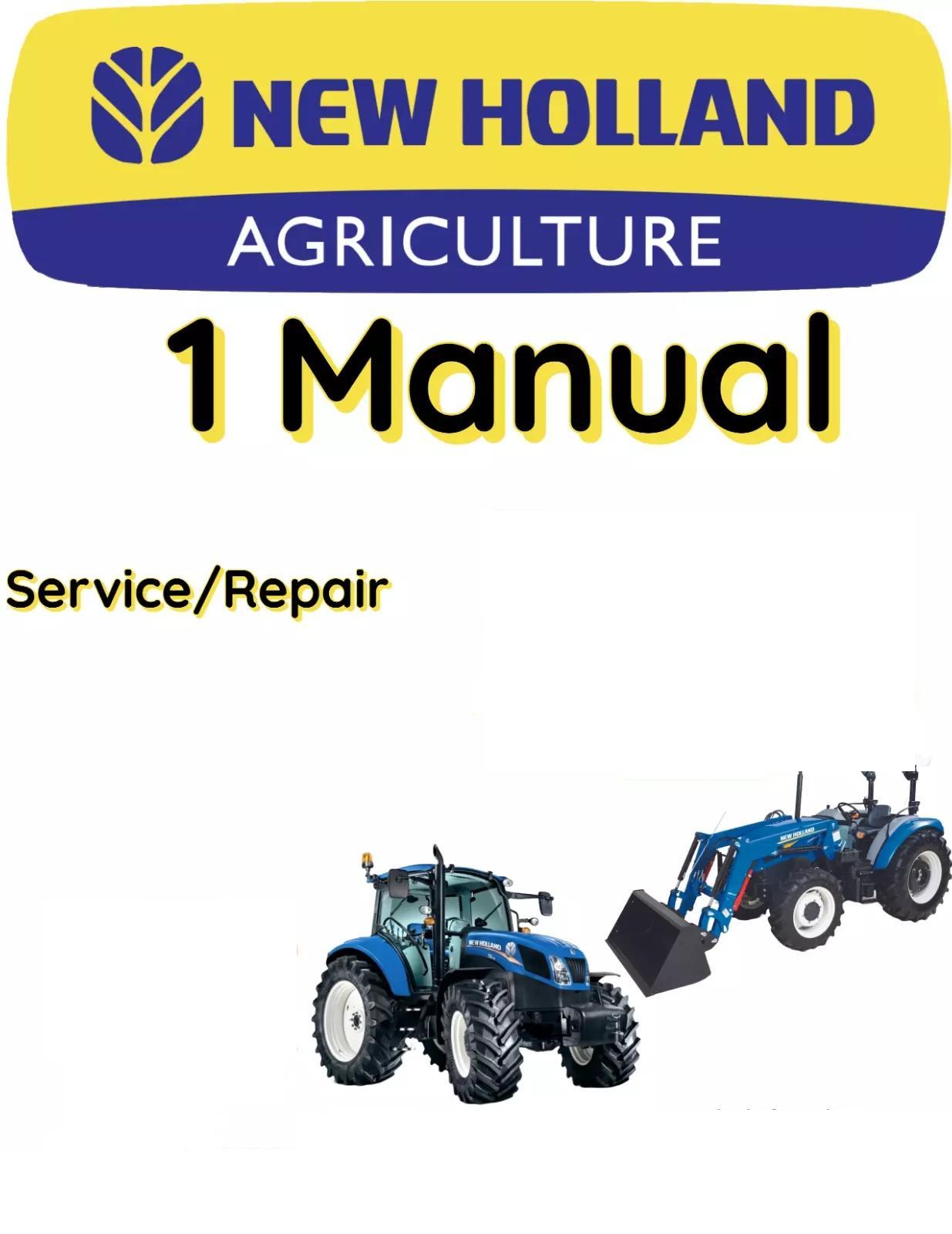 NEW HOLLAND TL70A TRACTOR MANUAL SERVICE SHOP REPAIR