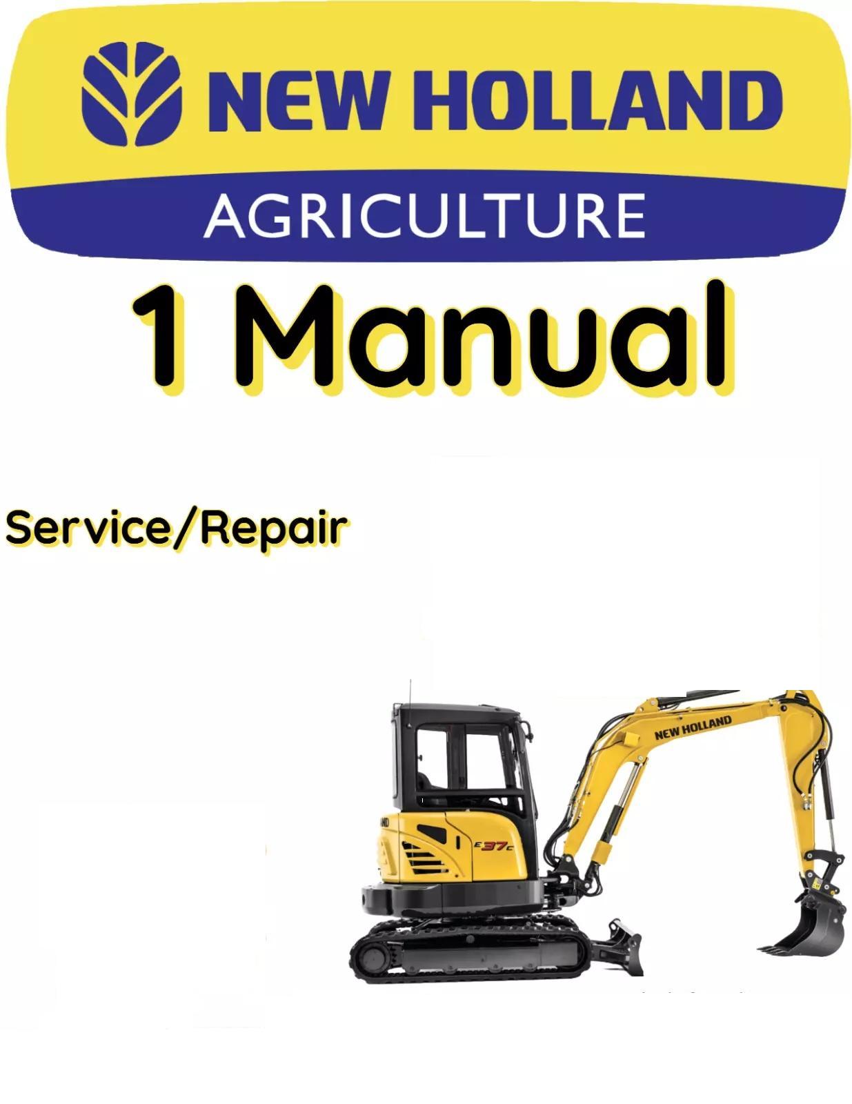 NEW HOLLAND E50.2 SR MINI-MIDI EXCAVATOR SERVICE REPAIR SHOP MANUAL