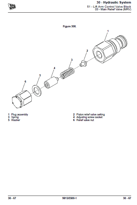 JCB 2DXL Loader Service Manual Workshop Guide