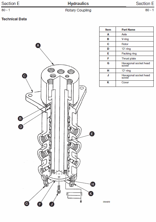 JCB JS70 Tracked Excavator Service Manual Workshop Guide