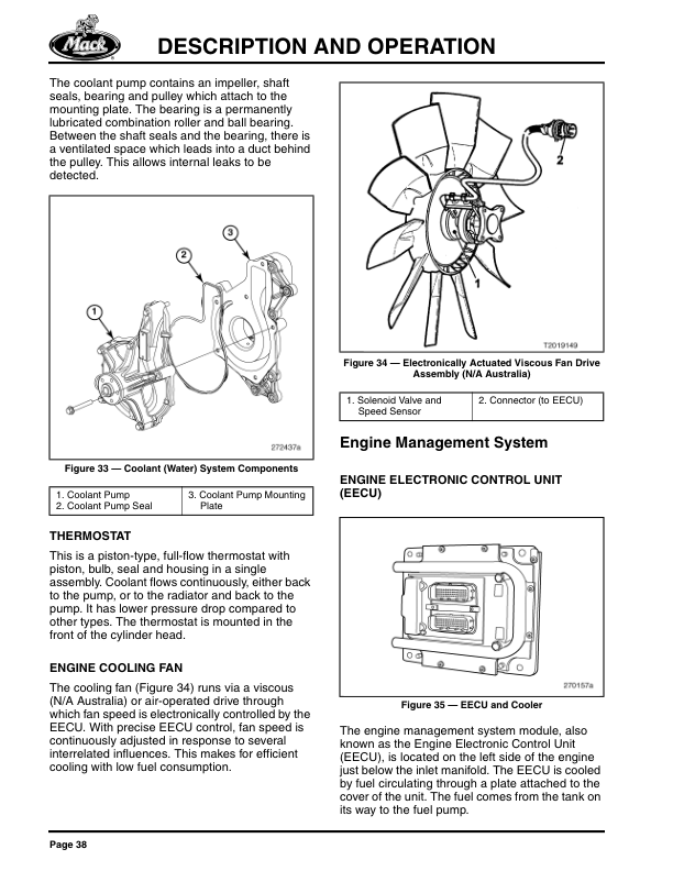 Mack MP8 Euro 4 Diesel Engine Service Manual Workshop Guide