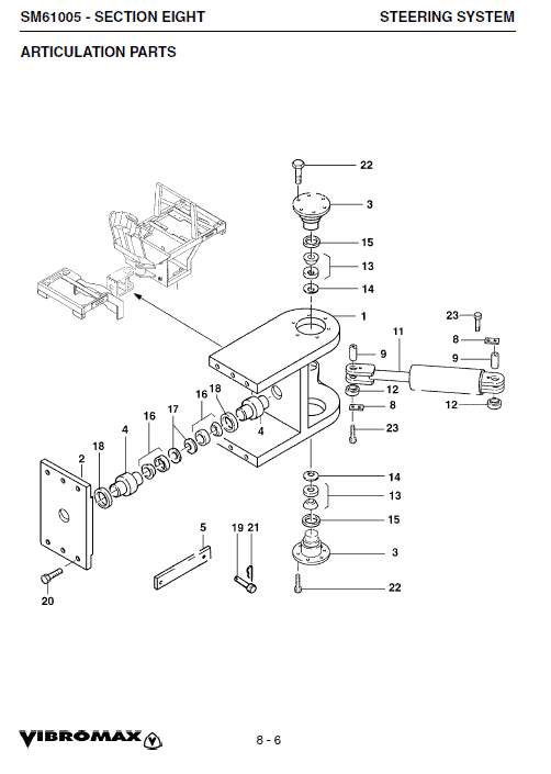 JCB Vibromax 255, 265 Tandum Roller Service Manual Workshop Guide
