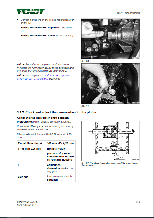 Fendt 512, 513, 514, 516 Vario S4 Tractors Workshop Repair Manual Workshop Guide