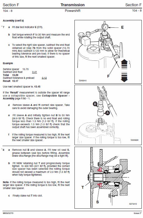 JCB 3CX, 4CX, 214, 215, 217 Loader Service Repair Manual (460001 to 499999 & 900001 – 929999) Workshop Guide