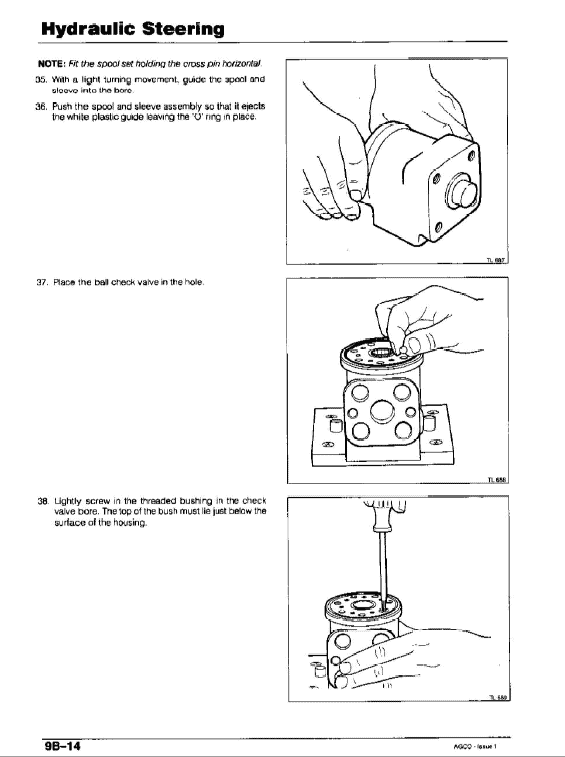AGCO Allis 8745, 8765 Tractors Service Manual Workshop Guide