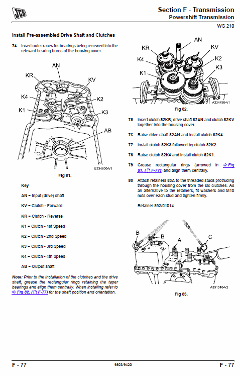 JCB 434S Wheeled Loader Shovel Service Manual Workshop Guide