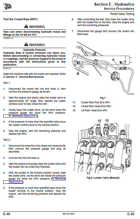 JCB 406, 407, 409 Wheeled Loader Shovel Service Manual Workshop Guide