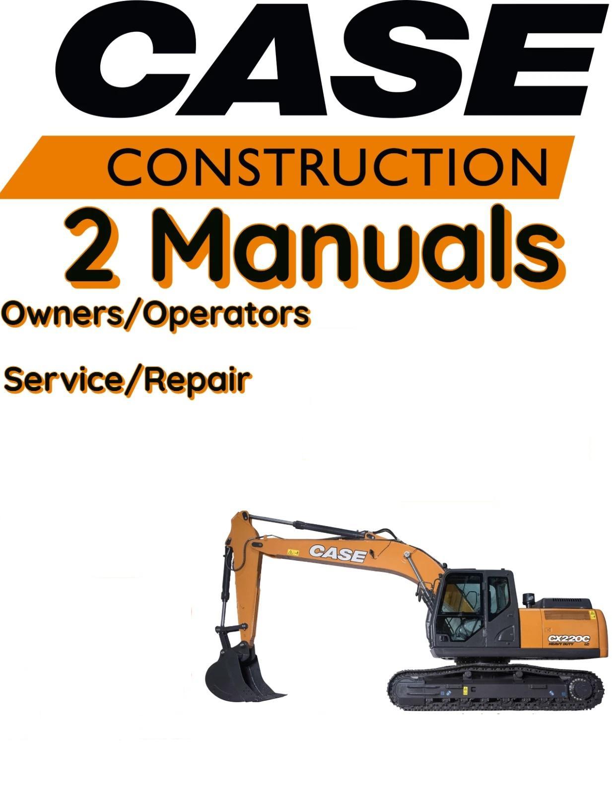CASE 1088 CRAWLER EXCAVATOR OPERATORS SERVICE REPAIR OWNERS SHOP MANUAL