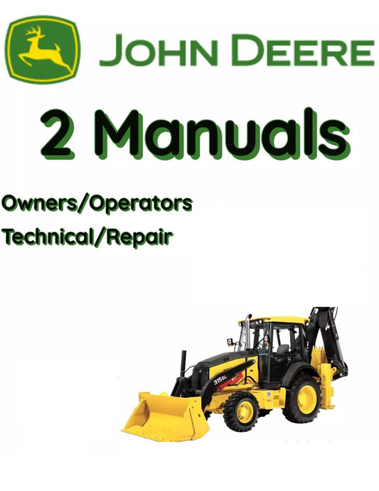 JOHN DEERE 410B BACKHOE LOADER OPERATORS OWNERS SERVICE REPAIR MANUAL