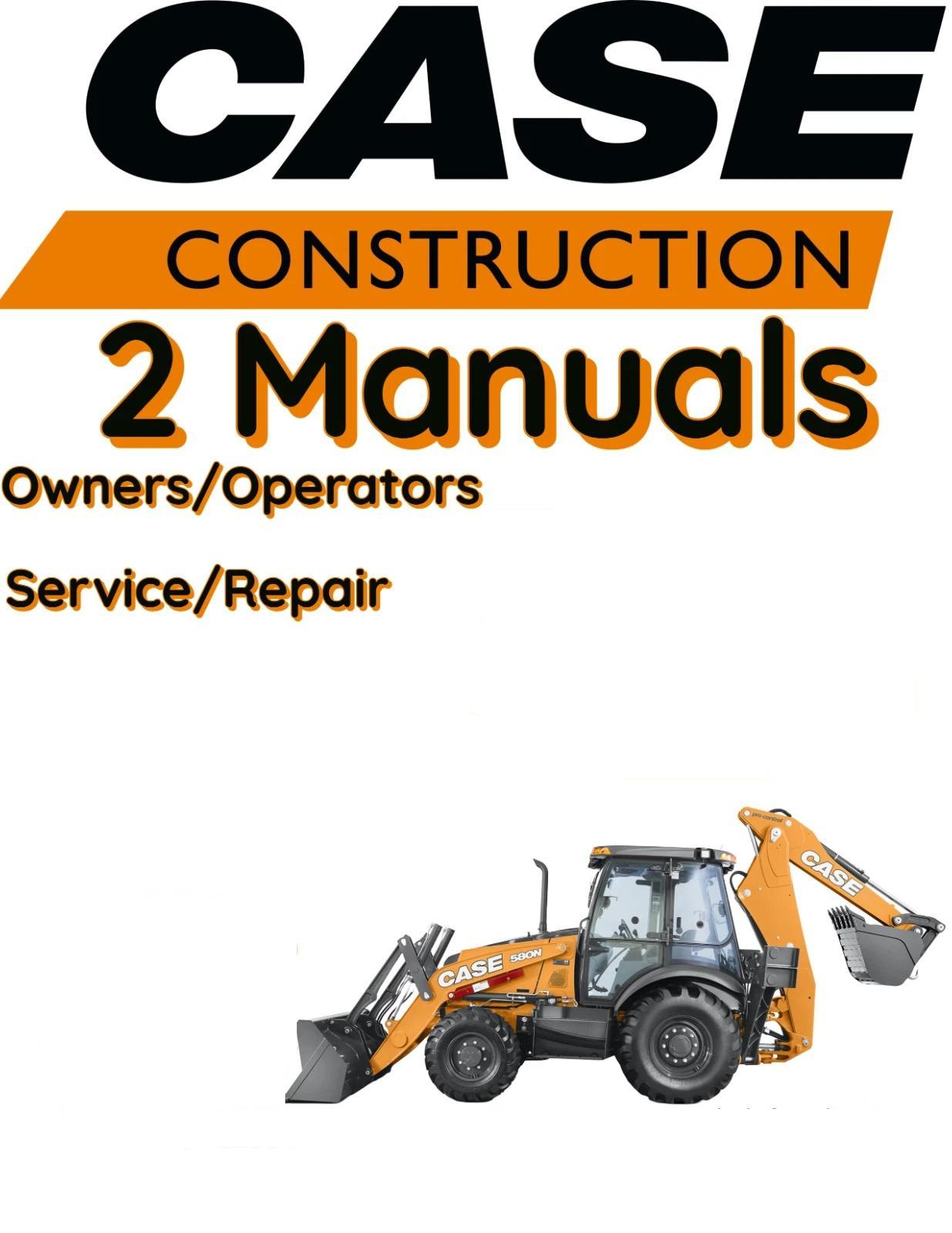 CASE 590 SUPER L LOADER BACKHOE MANUAL OPERATORS SERVICE REPAIR SHOP