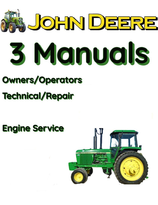 JOHN DEERE 5510 TRACTOR MANUAL OWNER SERVICE REPAIR ENGINE SHOP