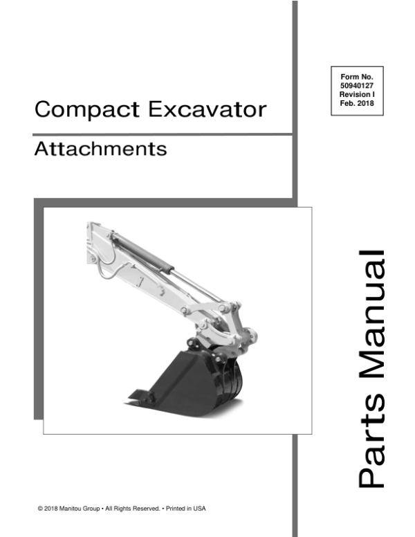 Gehl Z27, Z35, Mustang 270Z, 350Z Compact Excavator Repair Service Manual
