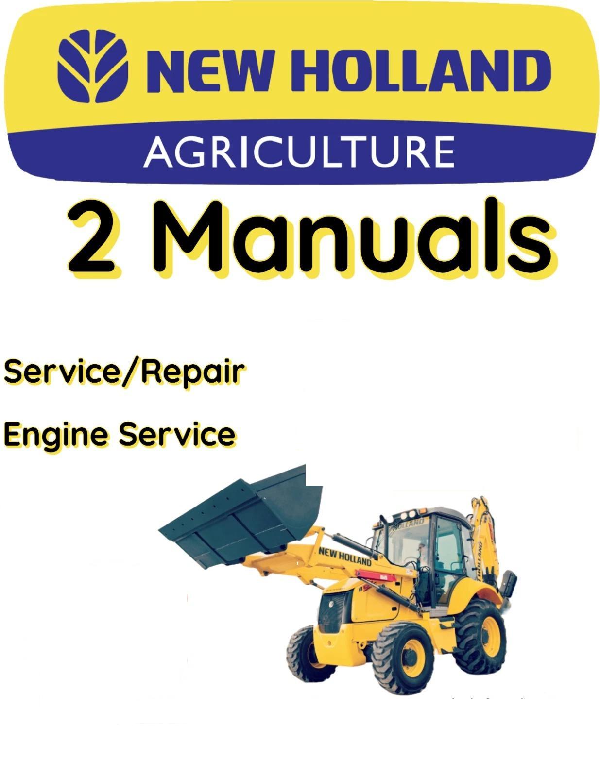 NEW HOLLAND U80C BACKHOE LOADER MANUAL SERVICE ENGINE REPAIR SHOP