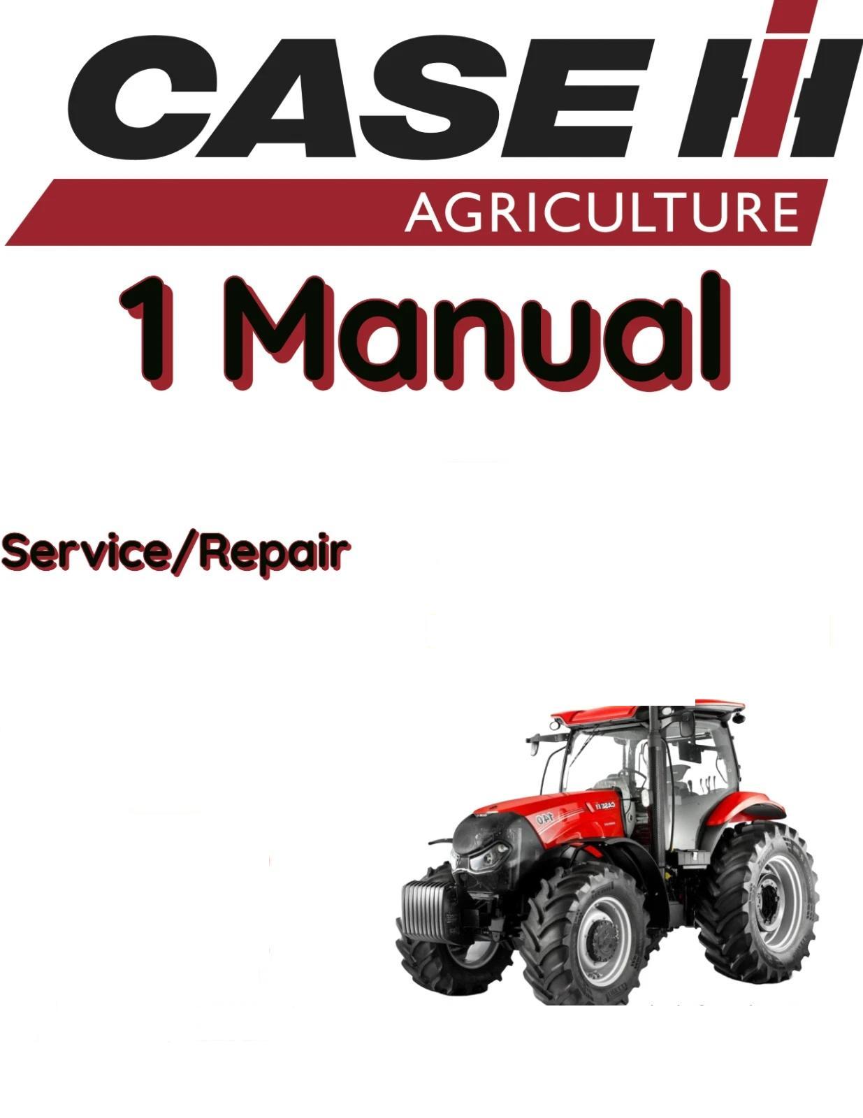 CASE IH MAXXUM 135 LIMITED TRACTOR MANUAL SERVICE SHOP REPAIR