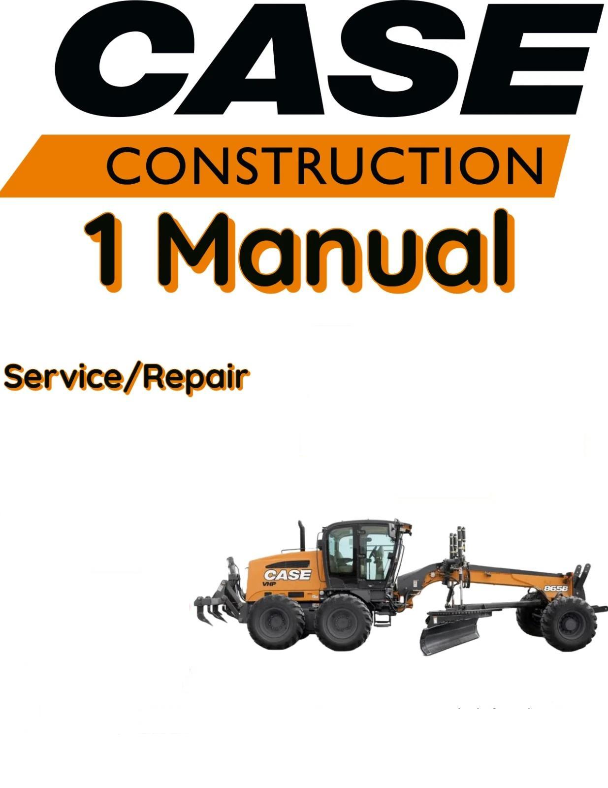 CASE 885B VHP MOTOR GRADER MANUAL SERVICE REPAIR SHOP
