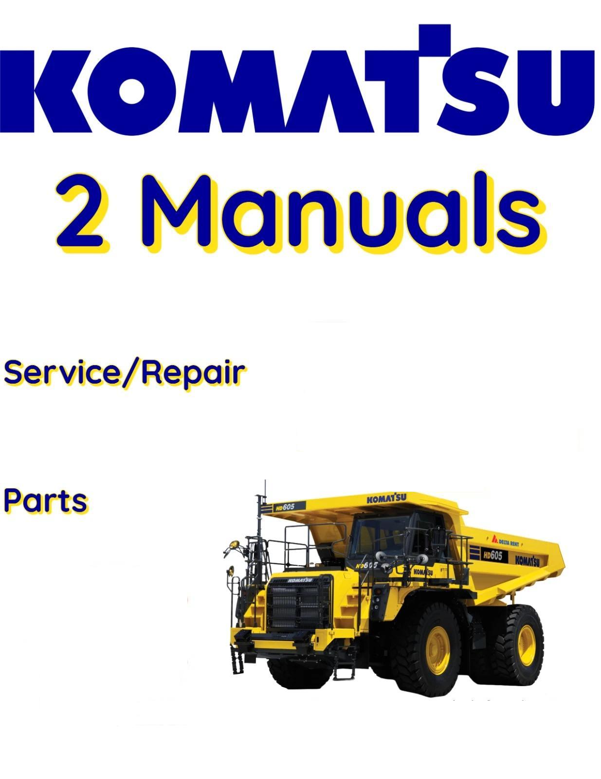 KOMATSU 325M DUMP TRUCK SERVICE REPAIR PARTS SHOP MANUAL