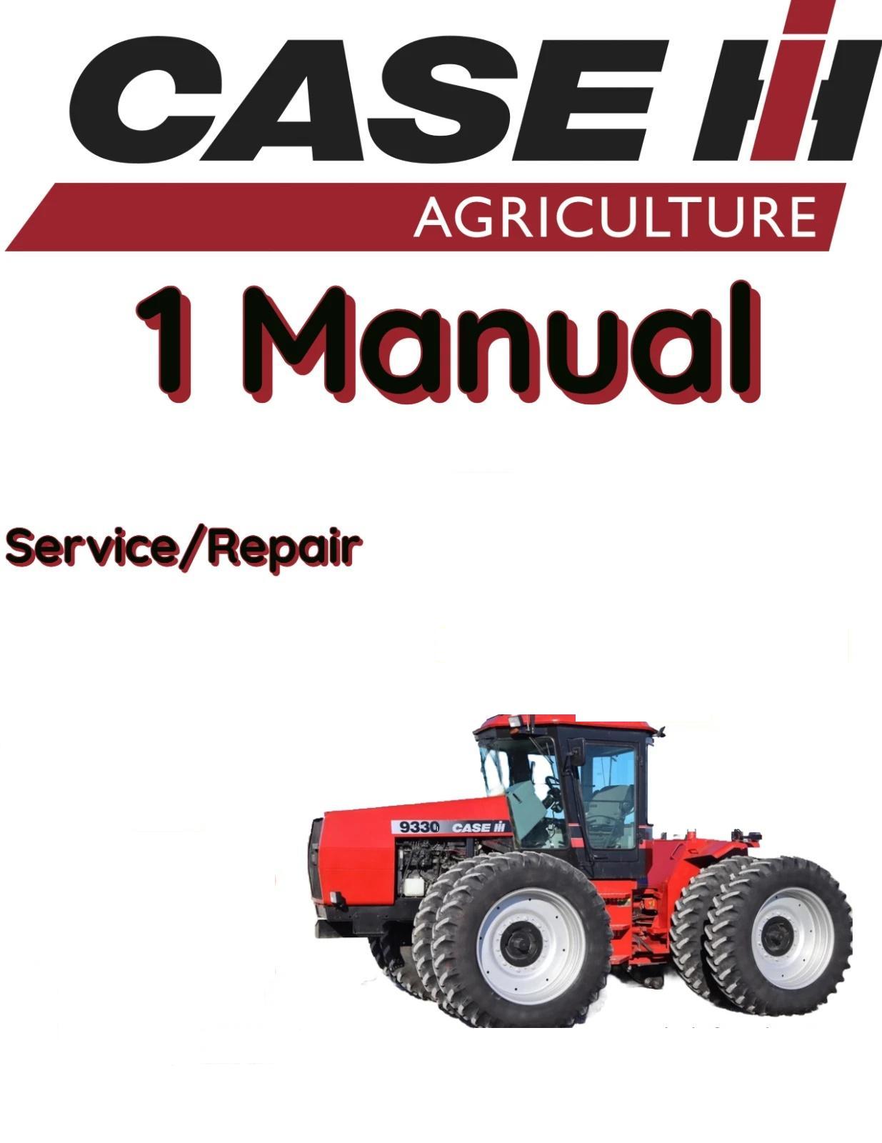 CASE IH 9330 TRACTOR MANUAL SERVICE REPAIR